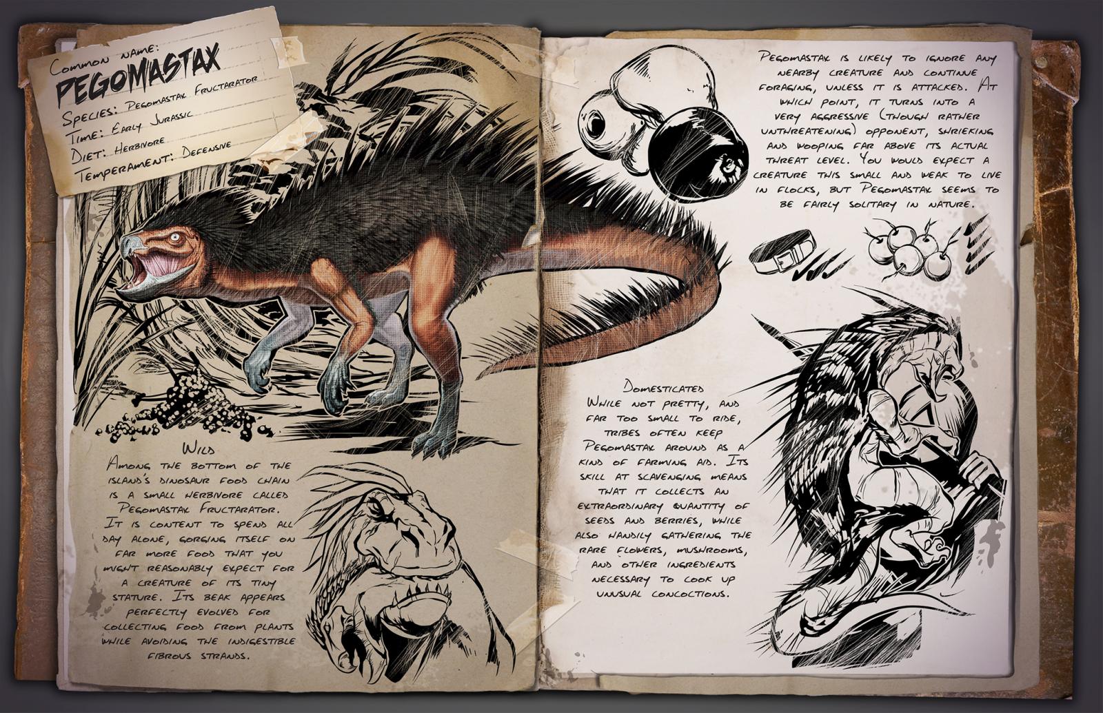 Pegomastax Official Media ARK Official Community Forums