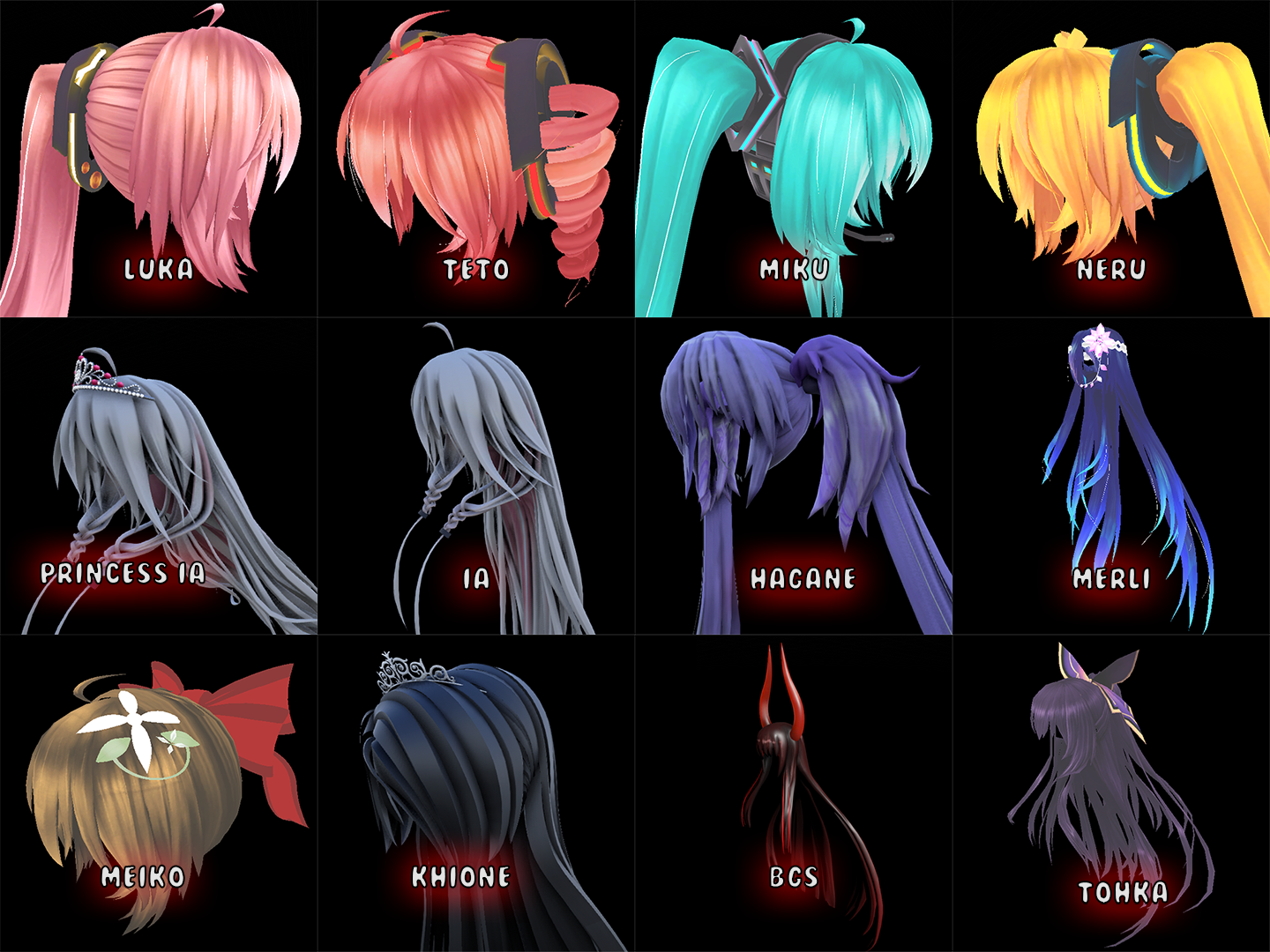 Cute Hair Mod (Great for Role Play Servers!) - General 