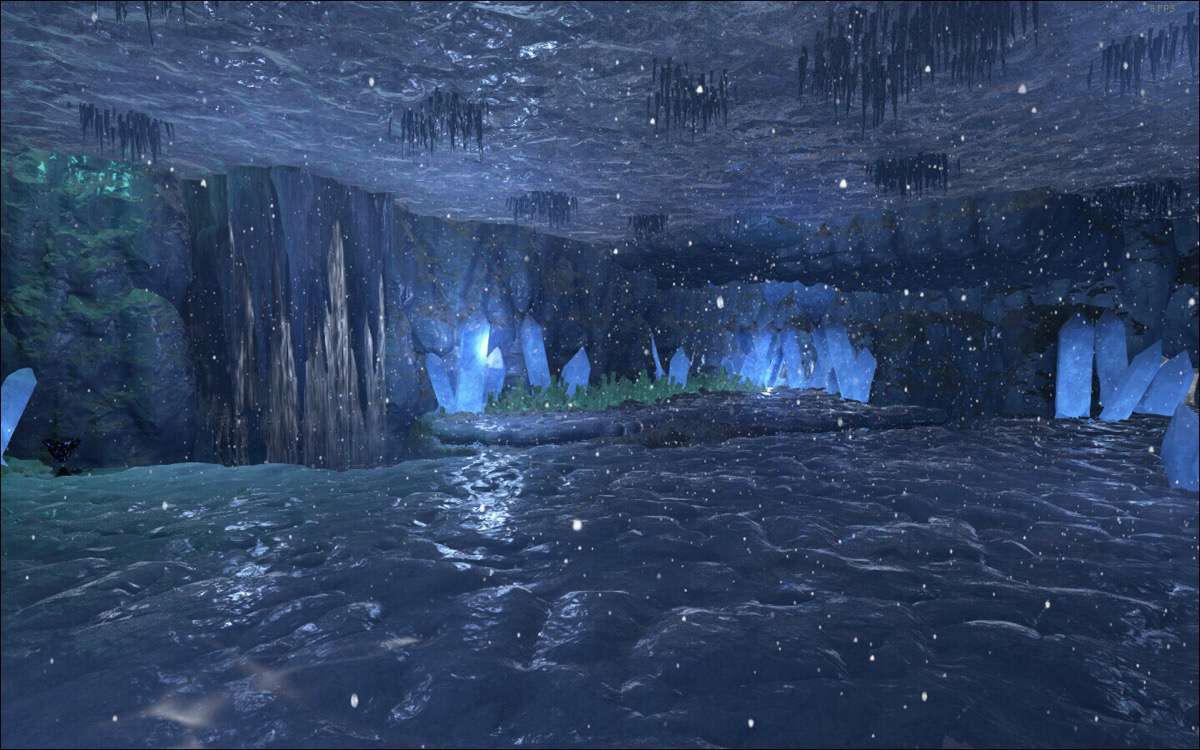 Ark Ragnarok Viking Bay Underwater Cave