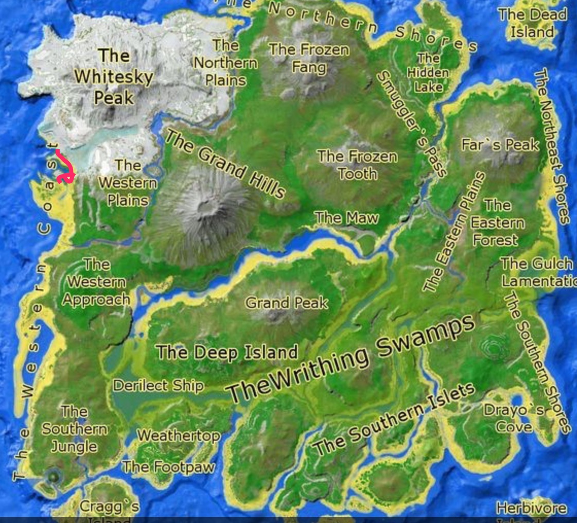 Ark 29. Карта АРК Исланд. Карта Crystal Isles Ark. Ark the Island карта ресурсов.