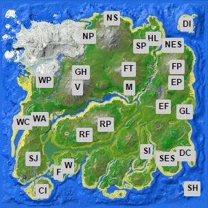 Ark Island Explorer Notes Map Vector U S Map - vrogue.co