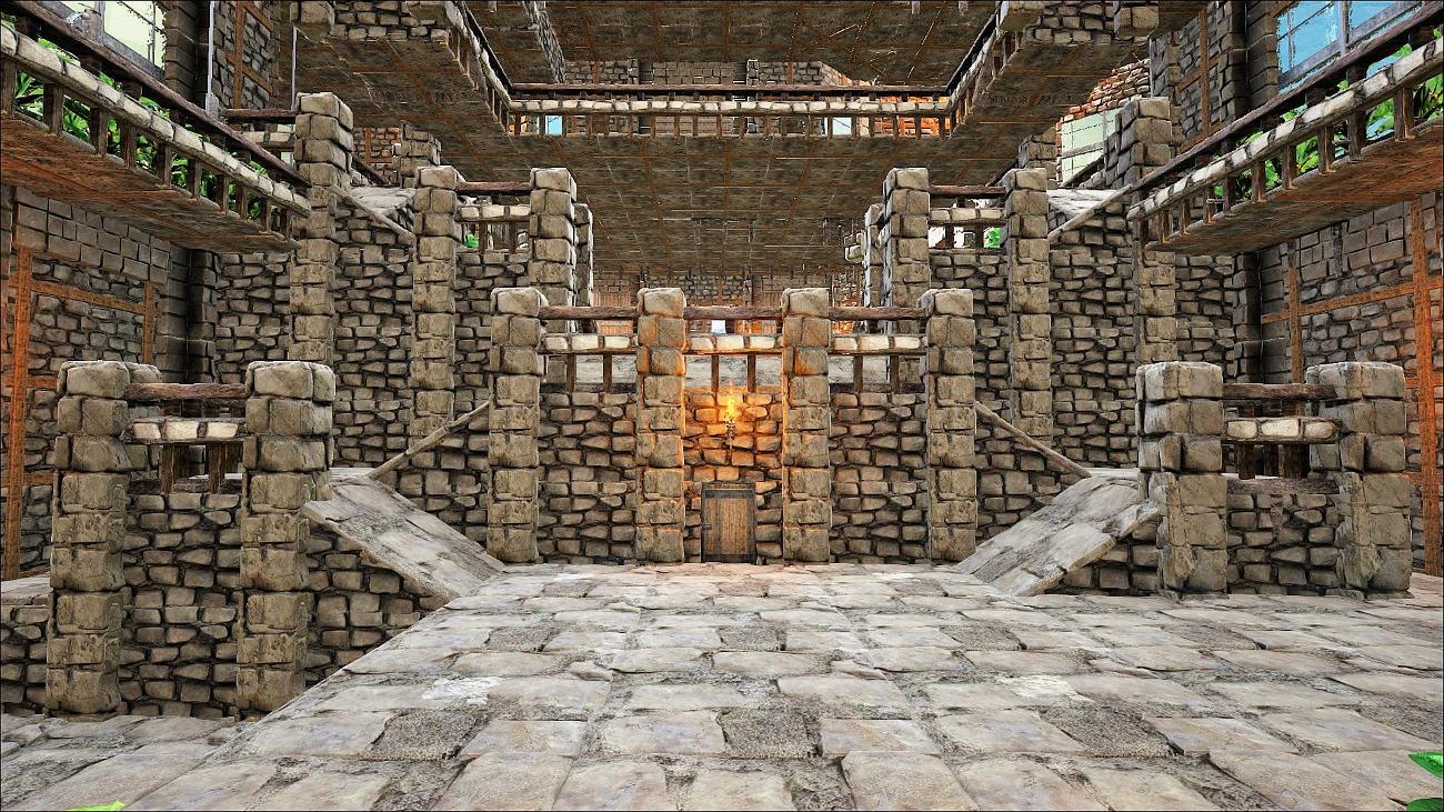 Ark castle staircase small.jpg Community Albums ARK Official