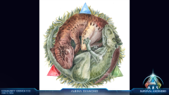 Sleeping Allosaurus
